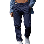 Men's Trousers With Pockets Casual Loose Comfortable Quick-drying Waist-tied Pants