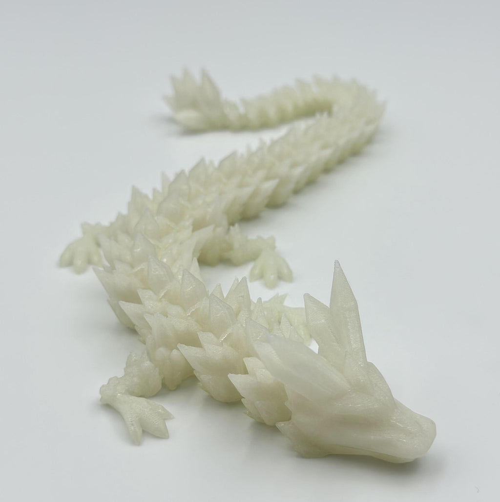 3D Printed Crystal Pterosaur 3D Printed Crystal Dragon