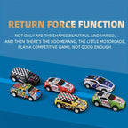 A 50-piece Alloy Toy Car Set With A Storage Box And A Foldable Play Mat, As Well As A Wide Variety Of Combinations, Perfect As An Educational And Entertaining Gift For Children Aged 3 And Up