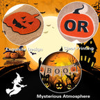 Halloween Burlap Banner Halloween Party Mantel Wall Hanging Supplies For Home Farmhouse Patio