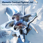2.4G Simulated White Remote Control Fighter Model Quadcopter Toy