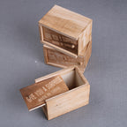 Prank Spider Wooden Scare Box Trick Play Joke Lifelike Surprise April Fools' Day Funny Novelty Toys Gags Practical Gifts