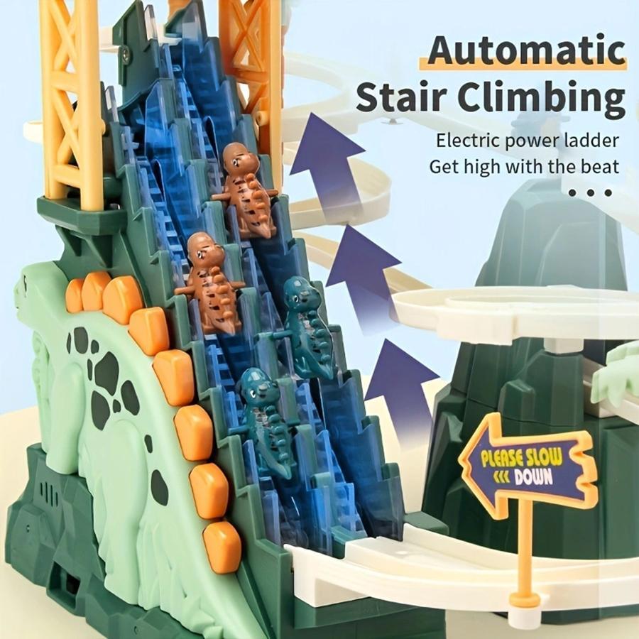 Explore The Dinosaur Winding Mountain Railcar Train