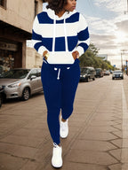 2025 Women's Two-piece Casual Sportswear Set, Long Sleeved Sweatshirt And Sports Pants, Sportswear, Sports Casual Wear