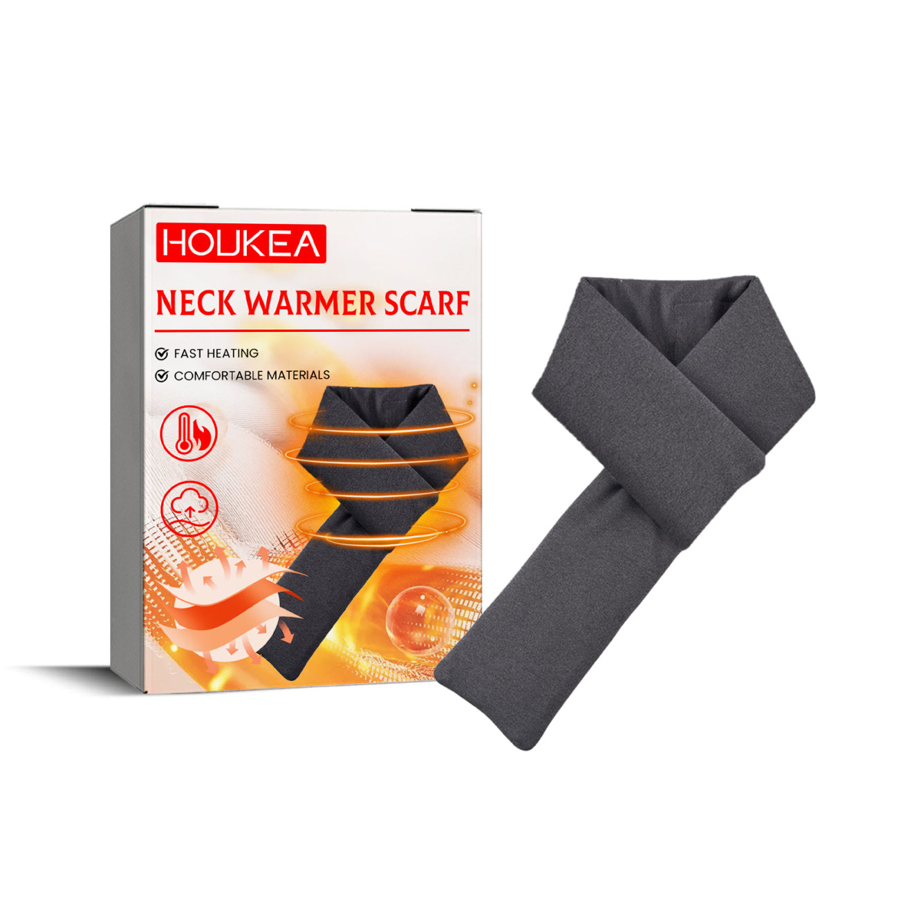 Heating Scarf Winter Neck Protection Hot Compress Neck Cover Cold And Frost Protection Warm Heating Scarf To Warm The Baby
