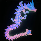 3D Printed Crystal Pterosaur 3D Printed Crystal Dragon