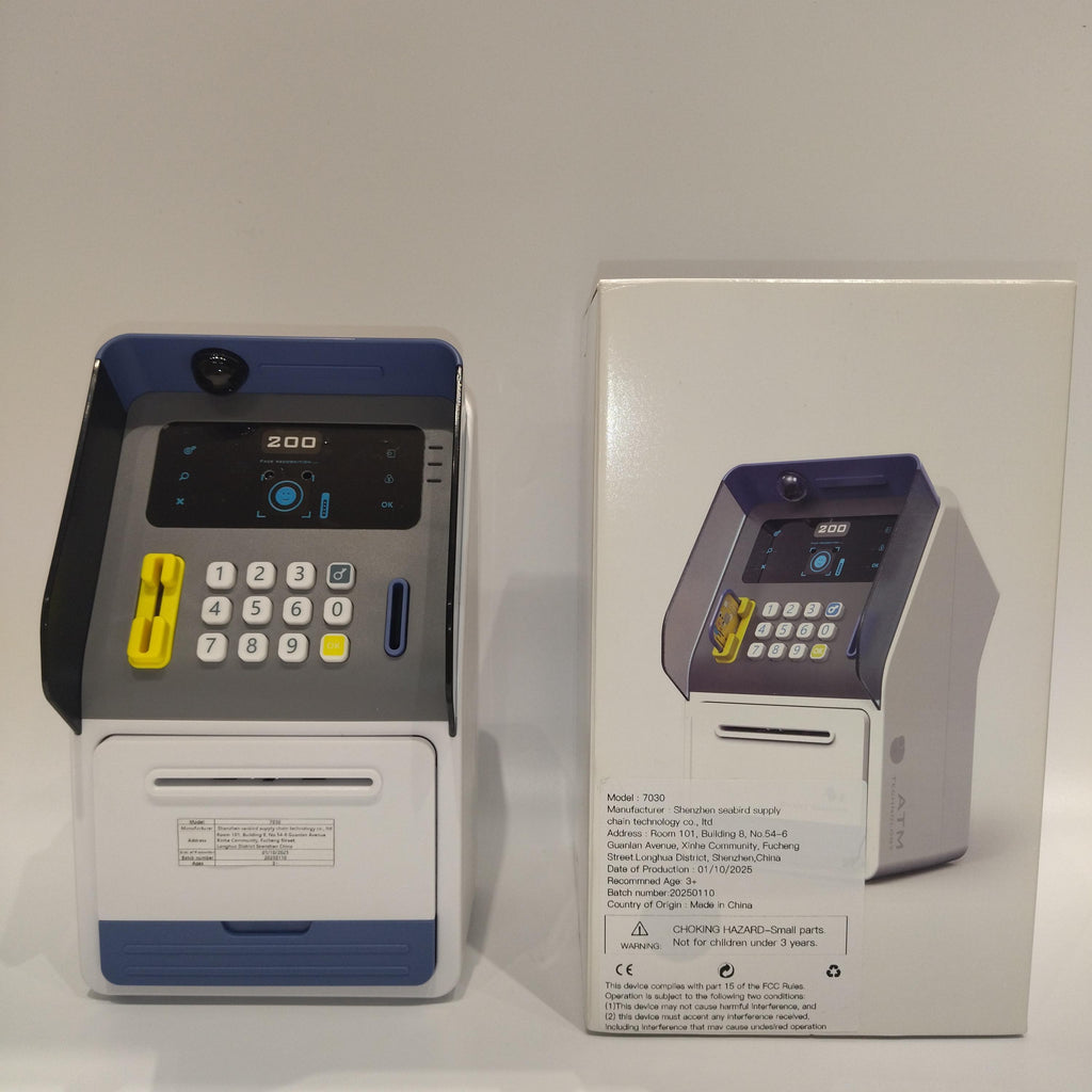 Piggy Bank With Face Recognition Monitoring Function - Fun Savings