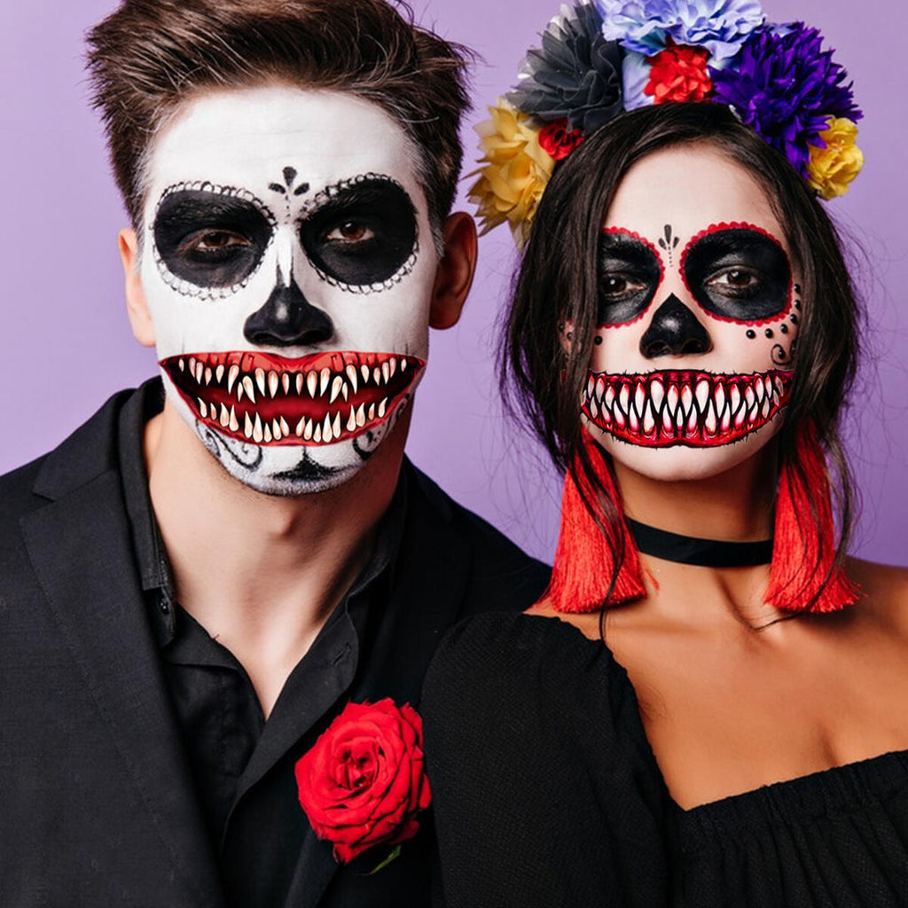 18 Sheets Halloween Temporary Tattoo Stickers