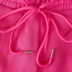 Women's Solid Color Straight Leg Pants - Stretchy Drawstring Waist With Dual Pockets Casual Trousers For Spring&Fall