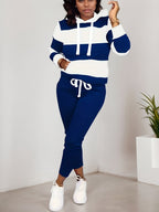2025 Women's Two-piece Casual Sportswear Set, Long Sleeved Sweatshirt And Sports Pants, Sportswear, Sports Casual Wear