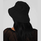 Unisex Summer Folding Outdoor Sun Protection Comfortable Cotton Wide Brim Bucket Hat