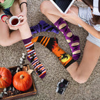 6 Pairs Halloween Christmas Socks For Men Women Girls Funny Xmas Socks Santa Claus Elk Cotton Sock Set-Cannot Be Listed On Amazon Platform